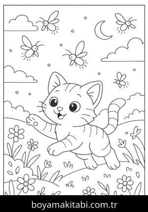 Yaz boyama sayfası,  coloring page, , 