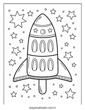 Yemek boyama sayfası – eğitici aktivite, yaratıcılık