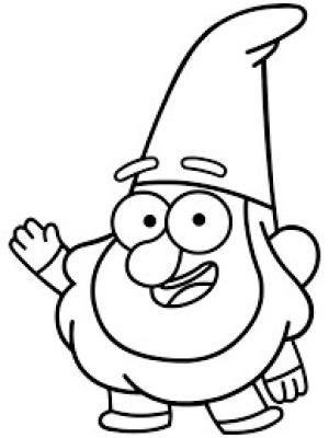 Yerçekimi Düşer boyama sayfası,  coloring page, Grunkle Stan Komik, 