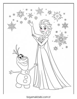 Yılbaşı boyama sayfası – kolay boyama, eğitici aktivite