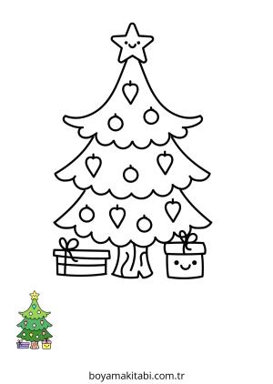 Yılbaşı boyama sayfası – yaratıcılık, eğlenceli etkinlik