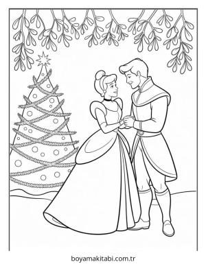 Yılbaşı boyama sayfası – okul öncesi, evde etkinlik