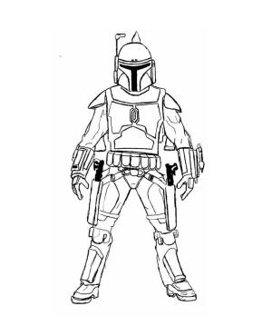 Yıldız Savaşları boyama sayfası,  coloring page, Yazdır Star Wars Anahat, 