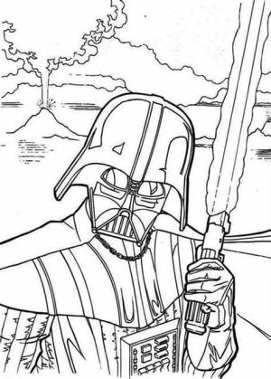 Yıldız Savaşları boyama sayfası,  coloring page, Yazdırılabilir Star Wars Resim, 