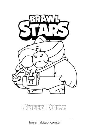 Yıldız boyama sayfası – çocuk aktivitesi, PDF indir