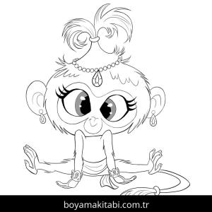 Yoga boyama sayfası,  coloring page, , Tala Doing Yoga