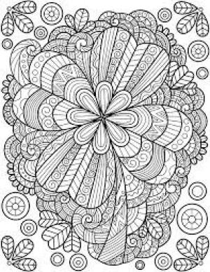 Yonca boyama sayfası,  coloring page, Dört Yapraklı Yonca Yazdırılabilir Yetişkin, 