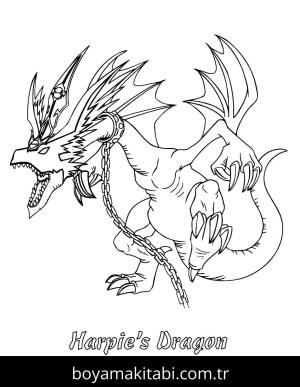 Yu Gi Oh boyama sayfası – yaratıcılığı geliştirir, keyifli zaman