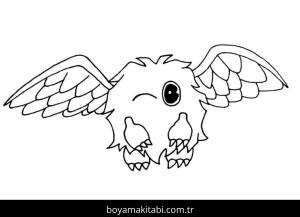 Yu Gi Oh boyama sayfası – çocuk aktivitesi, PDF indir