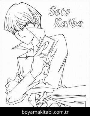 Yu Gi Oh boyama sayfası – boyama çalışması, yaratıcılığı geliştirir