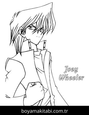 Yu Gi Oh boyama sayfası – el becerilerini geliştirir, boyama çalışması