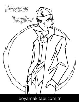 Yu Gi Oh boyama sayfası – renkli çizimler, okul öncesi