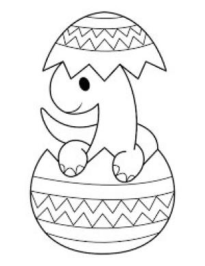 Yumurta boyama sayfası,  coloring page, Yumurta Dinozoru, 