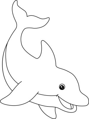 Yunus boyama sayfası, Dolphins coloring page, Müthiş Yunus, 