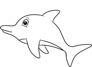 Yunus boyama sayfası, Dolphins coloring page, Ücretsiz Yunus, 