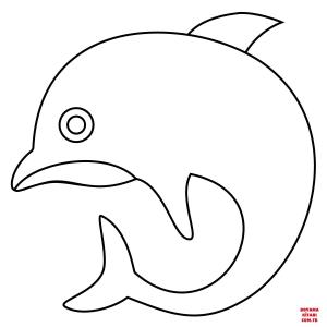 Yunus boyama sayfası, Dolphins coloring page, , dolphins dolphin emo