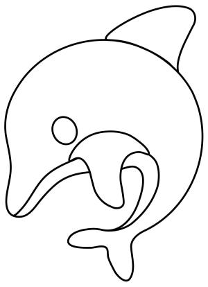 Yunus boyama sayfası, Dolphins coloring page, , dolphins dolphin emo