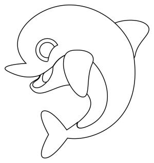 Yunus boyama sayfası, Dolphins coloring page, , dolphins dolph