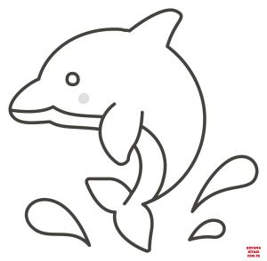 Yunus boyama sayfası, Dolphins coloring page, , dolphins dolph