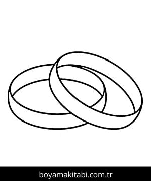 Yüzük boyama sayfası – yaratıcılık, eğlenceli etkinlik