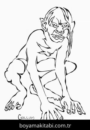 Yüzüklerin Efendisi Boyama