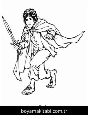 Yüzüklerin Efendisi Boyama