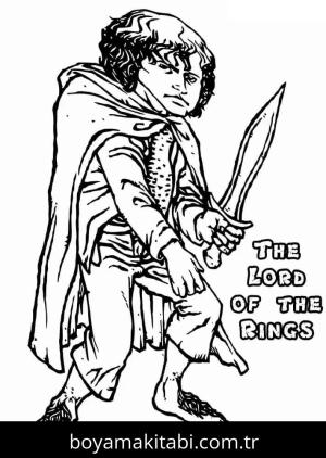 Yüzüklerin Efendisi Boyama