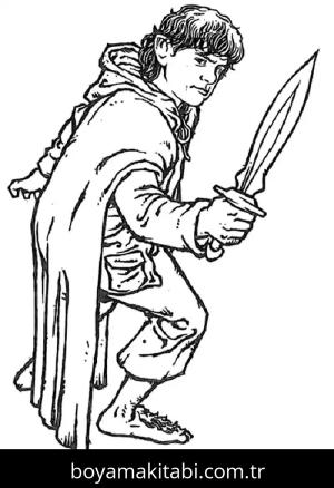 Yüzüklerin Efendisi Boyama