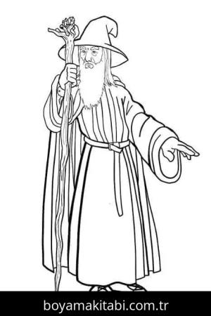 Yüzüklerin Efendisi Boyama