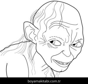 Yüzüklerin Efendisi boyama sayfası – ücretsiz yazdır, boyama etkinliği