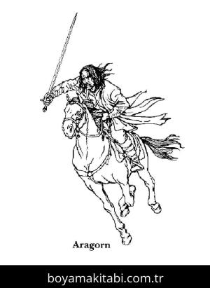 Yüzüklerin Efendisi Boyama