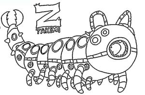 Z Takımı boyama sayfası,  coloring page, Z Takımı – Sayfa 20, 