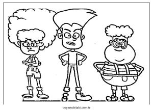 Z Takımı boyama sayfası – renkli çizimler, okul öncesi