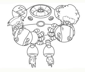 Z Takımı boyama sayfası,  coloring page, Z Takımı – Sayfa 13, 