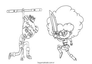 Z Takımı boyama sayfası – eğitici aktivite, yaratıcılık