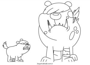 Z Takımı boyama sayfası – el becerilerini geliştirir, boyama çalışması