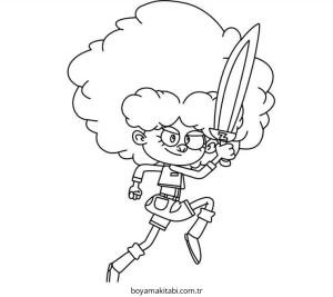 Z Takımı boyama sayfası – basit çizim, kolay boyama