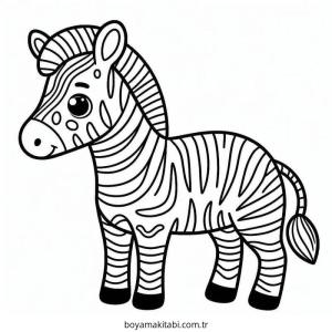 Zebra Boyama