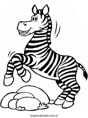 Zebra Boyama