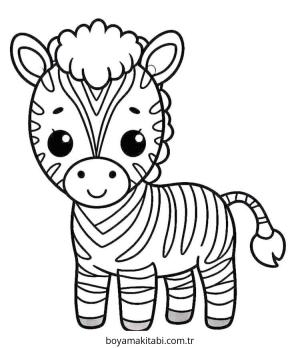 Zebra Boyama