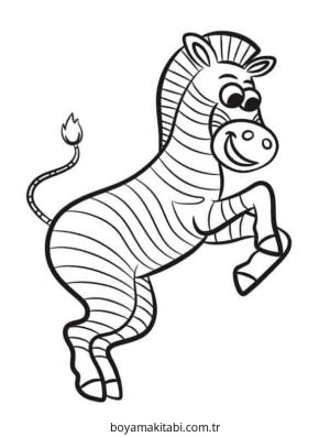 Zebra Boyama