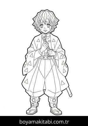 Zenitsu Agatsuma  Boyama