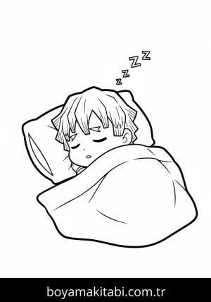 Zenitsu Agatsuma  Boyama