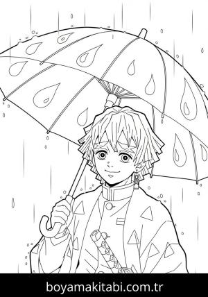 Zenitsu Agatsuma  Boyama