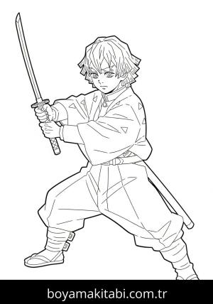 Zenitsu Agatsuma  Boyama