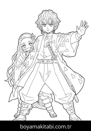 Zenitsu Agatsuma  Boyama