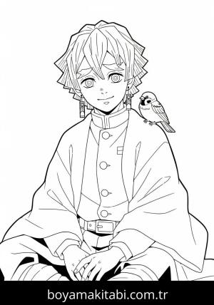 Zenitsu Agatsuma  Boyama