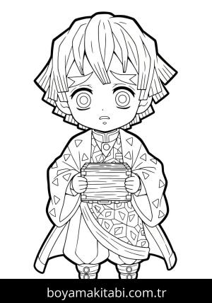 Zenitsu Agatsuma  Boyama