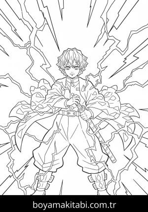 Zenitsu Agatsuma  Boyama