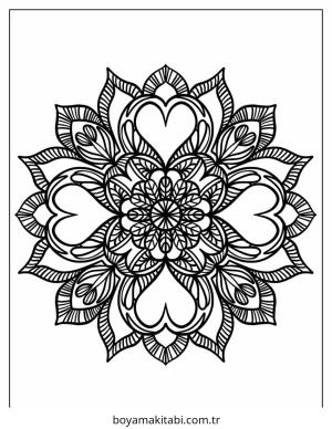 Zentangle boyama sayfası – yaratıcılığı geliştirir, keyifli zaman